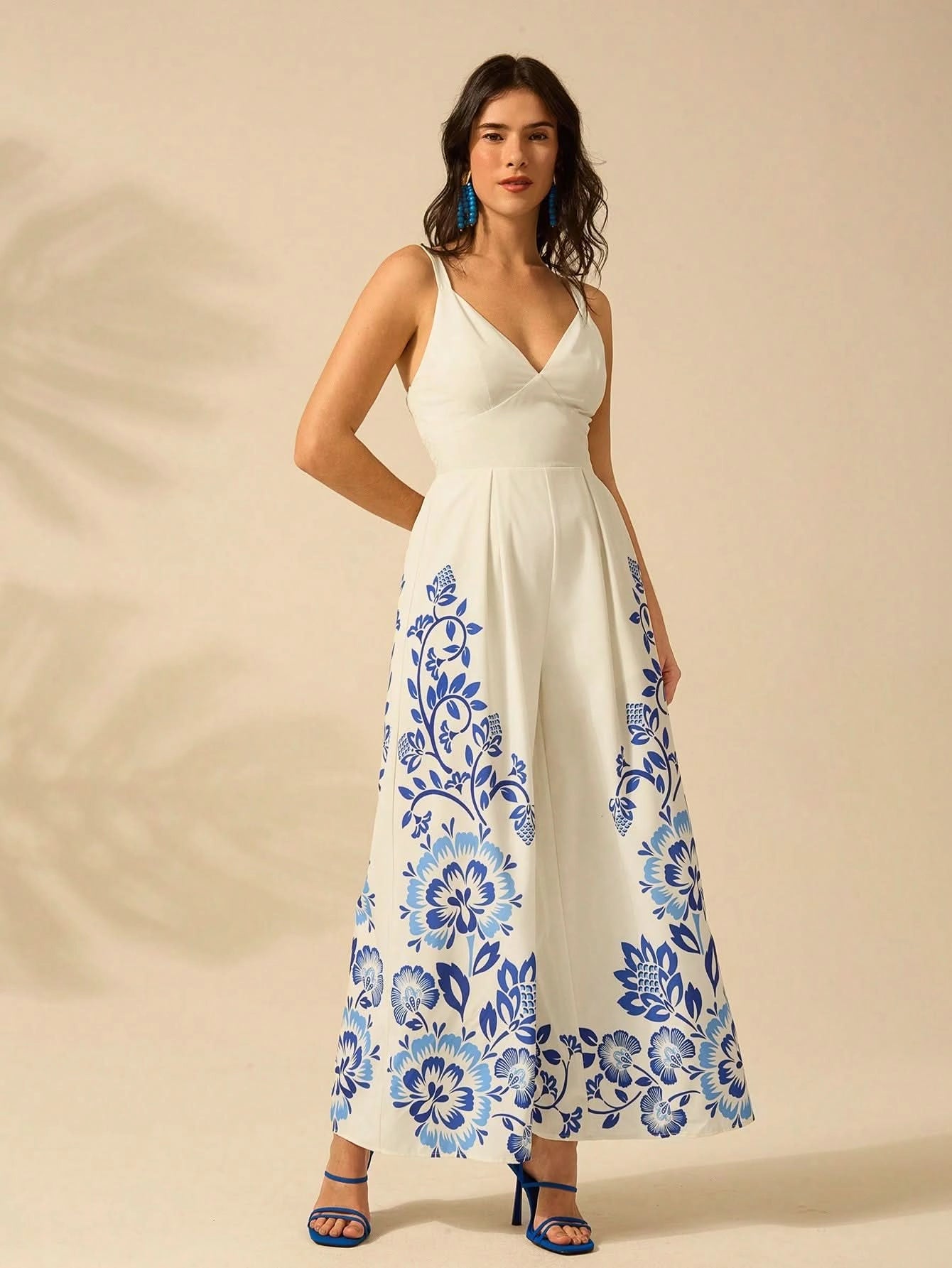 Côte d’Azur Wide-Leg Jumpsuit