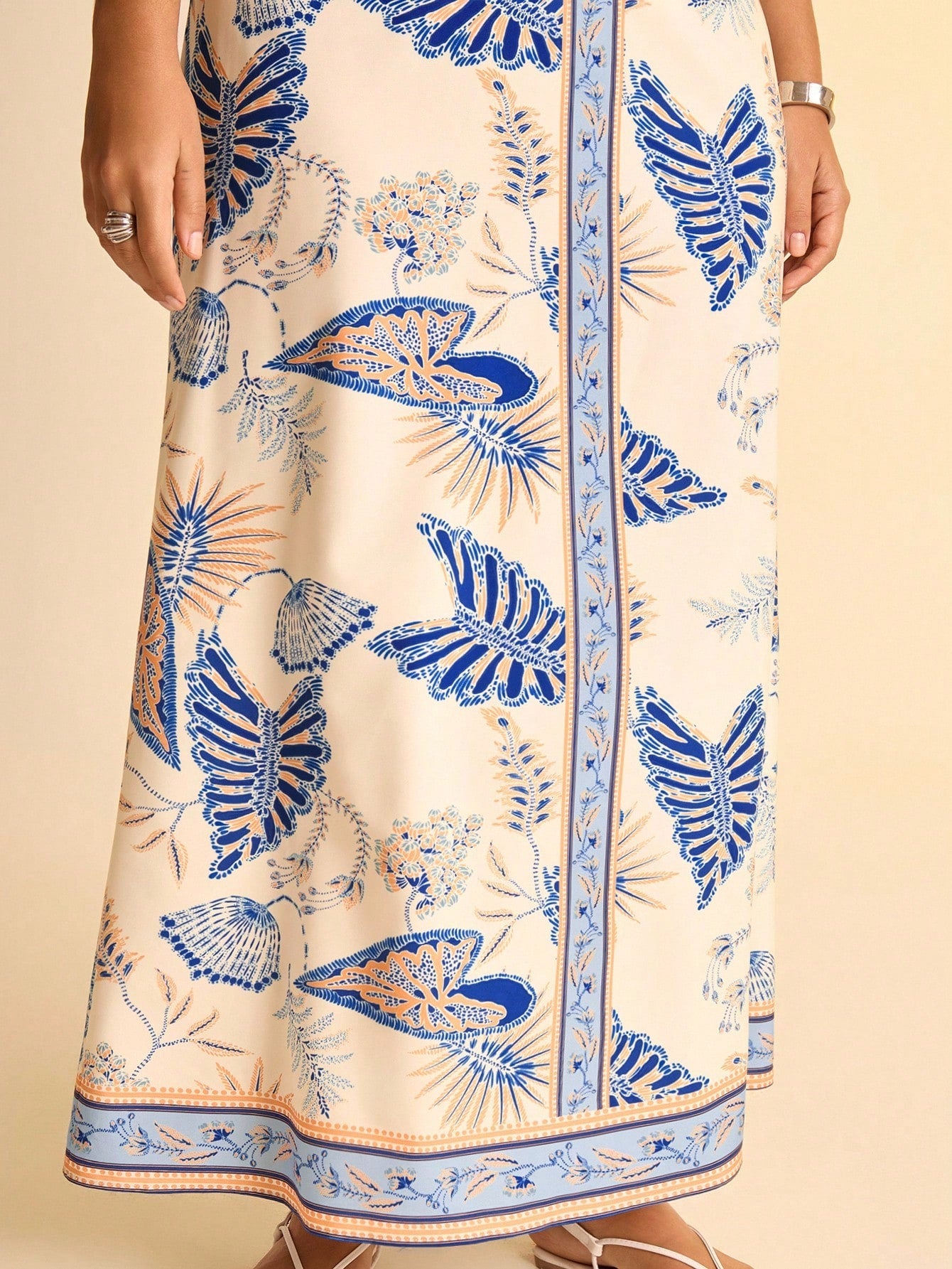 St. Barth Escape Halter Maxi Dress