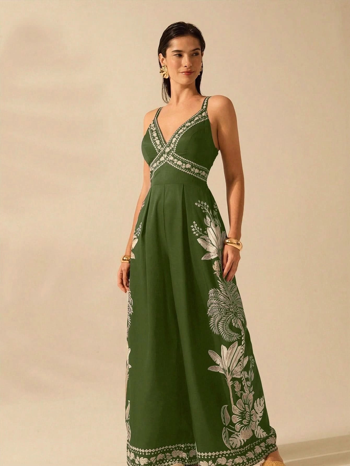 Côte d’Azur Wide-Leg Jumpsuit