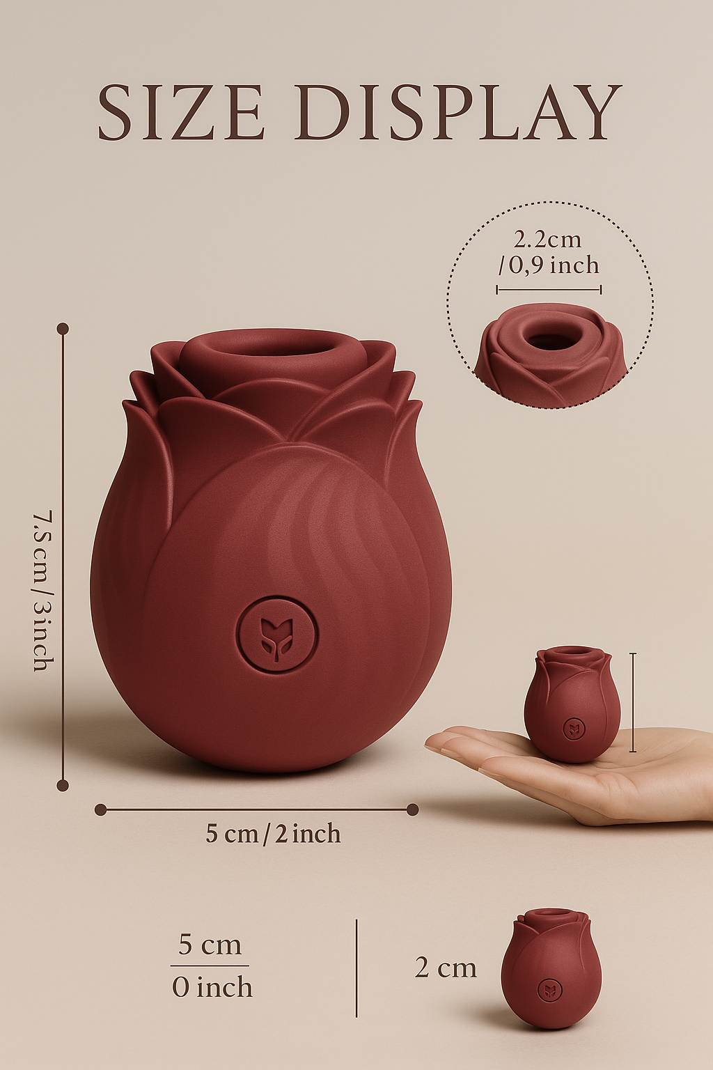 The Rose™ – AirPulse Wellness Device