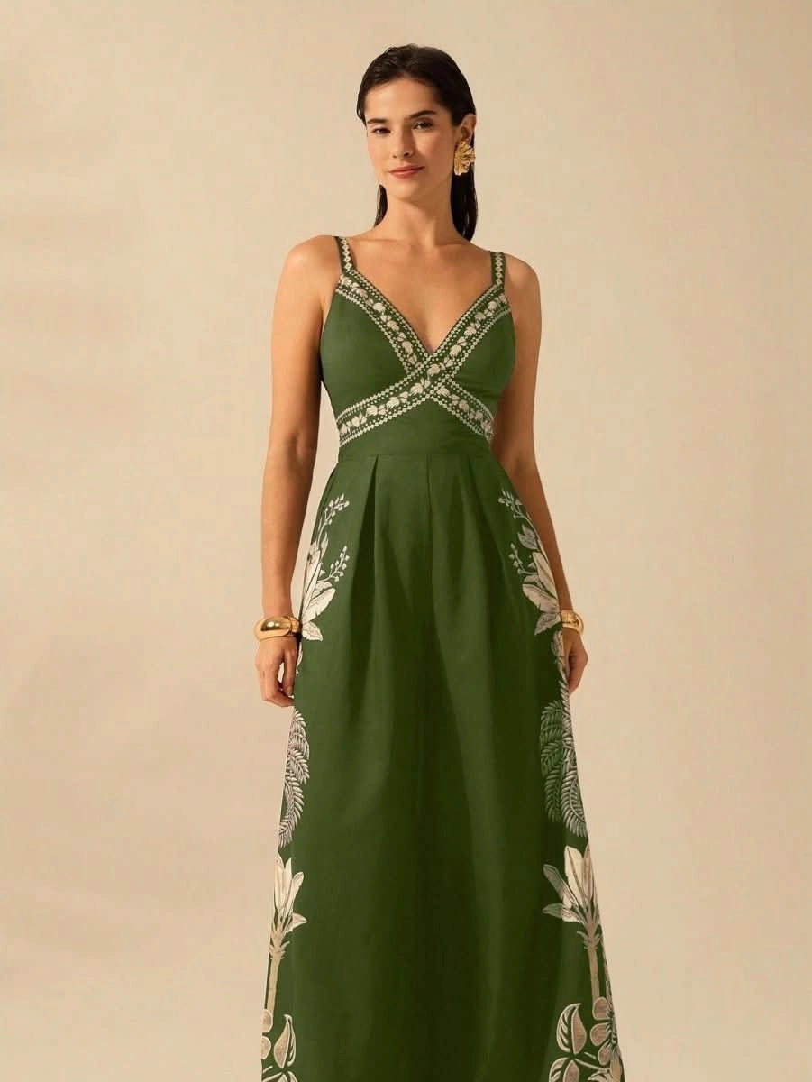 Côte d’Azur Wide - Leg Jumpsuit - Satin Whisper